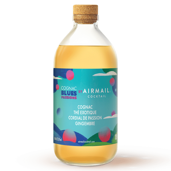 airmail cocktail cognac blues passions